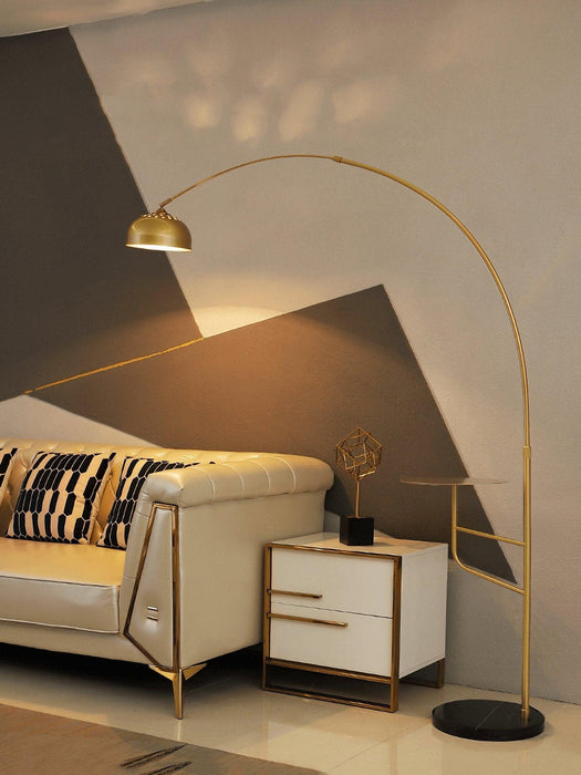 Arc Bell Floor Lamp-DWHOME
