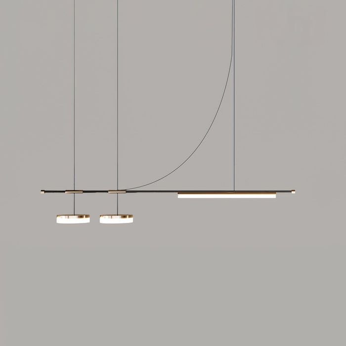 Arc Horizon Island Pendant Light.