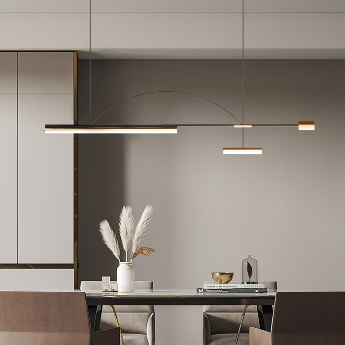 Arc Horizon Island Pendant Light.