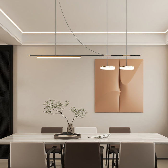 Arc Horizon Island Pendant Light.