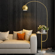 Arc Nightstand Floor Lamp-DWHOME
