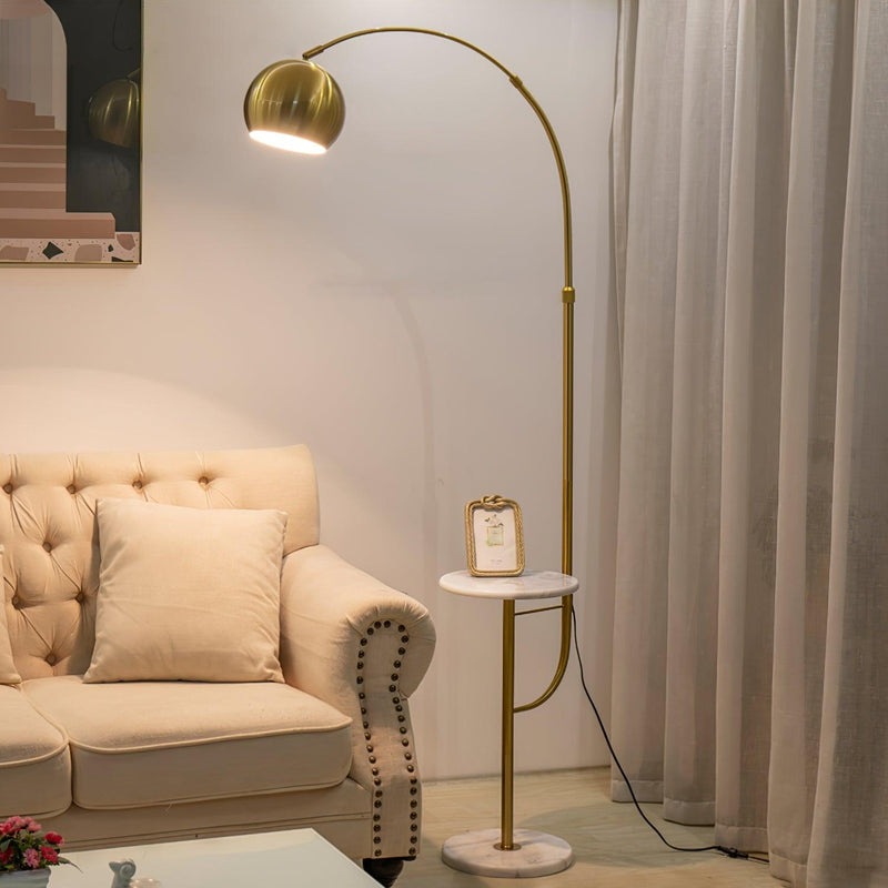 Arc Nightstand Floor Lamp-DWHOME