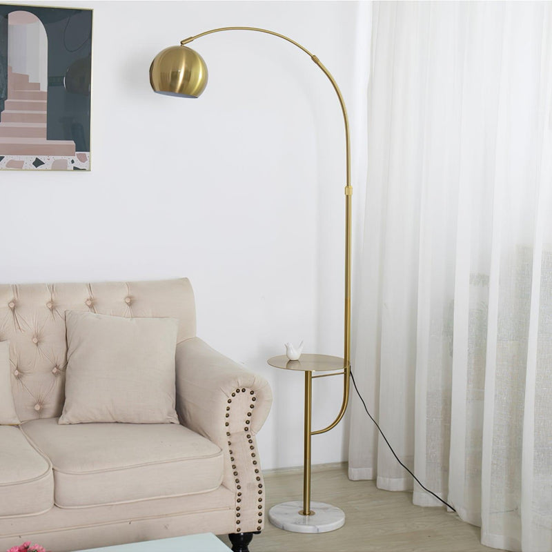Arc Nightstand Floor Lamp-DWHOME