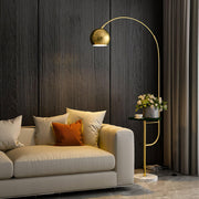 Arc Nightstand Floor Lamp-DWHOME