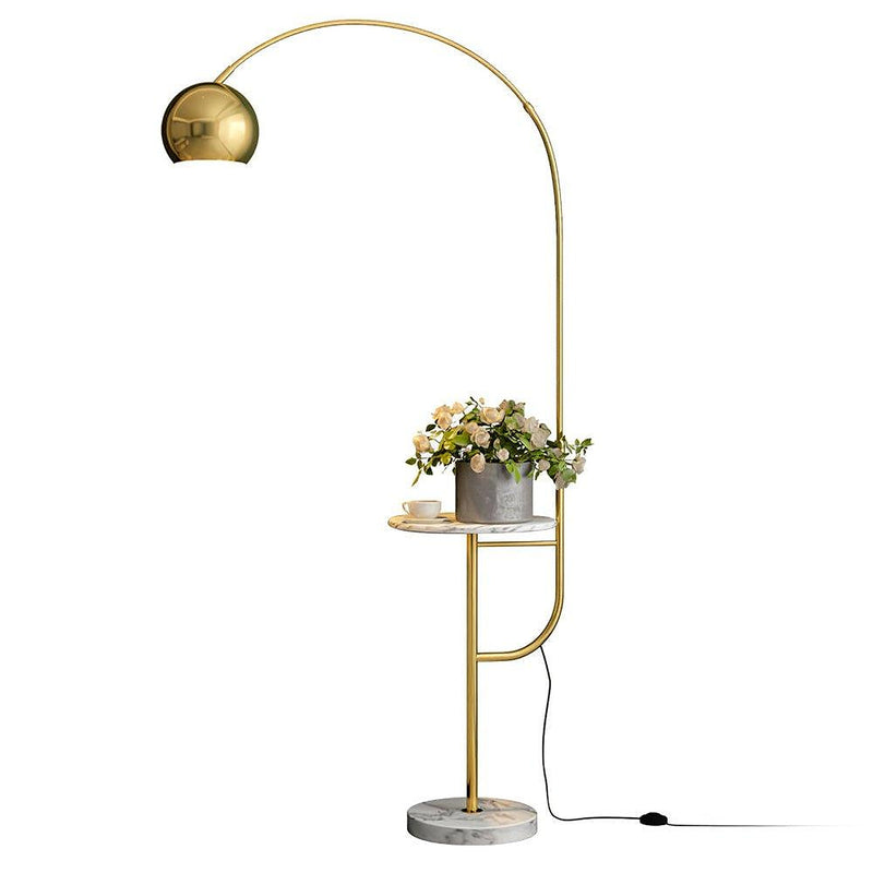 Arc Nightstand Floor Lamp-DWHOME