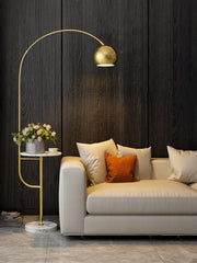 Arc Nightstand Floor Lamp-DWHOME