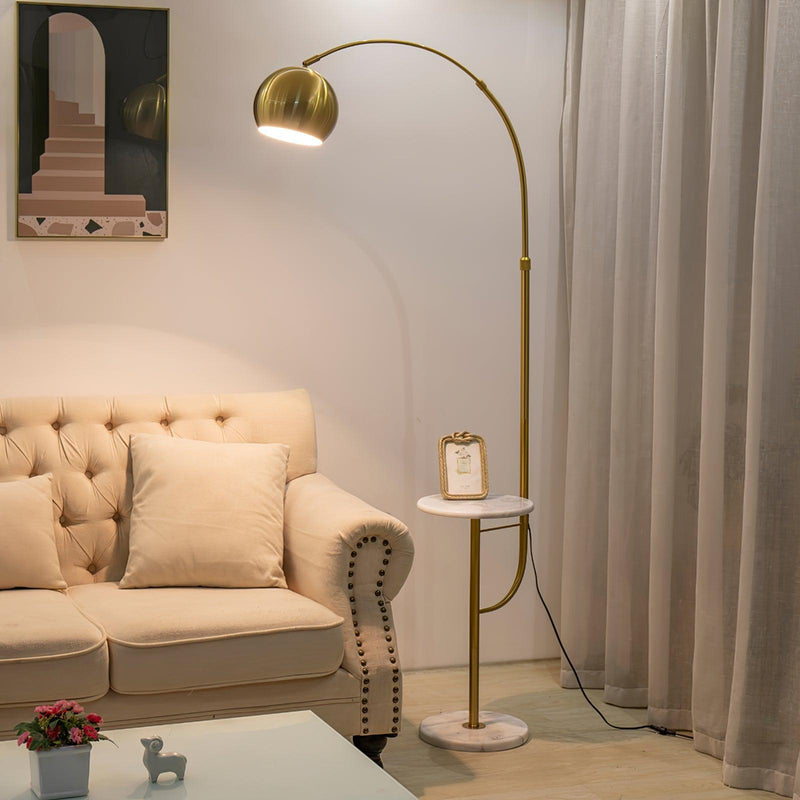 Arc Nightstand Floor Lamp-DWHOME