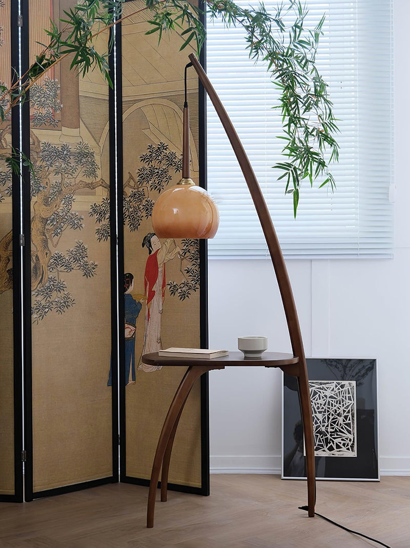 Arc Sphere Floor Lamp-DWHOME