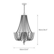 Arcadia Crystal Chandelier-DWHOME