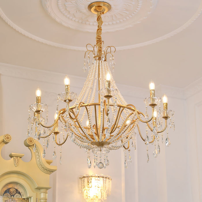 Arcadia Gold Chandelier.