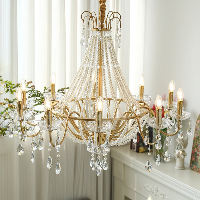 Arcadia Gold Chandelier.