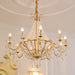 Arcadia Gold Chandelier.