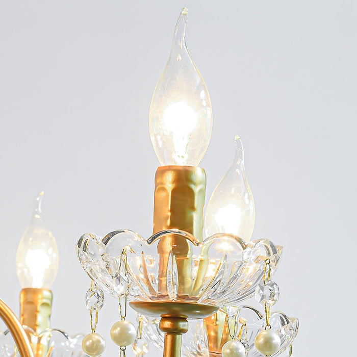 Arcadia Gold Chandelier-DWHOME