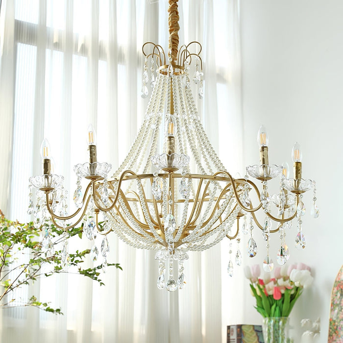 Arcadia Gold Chandelier.