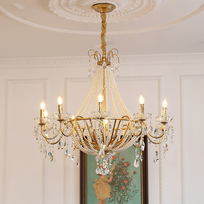 Arcadia Gold Chandelier.