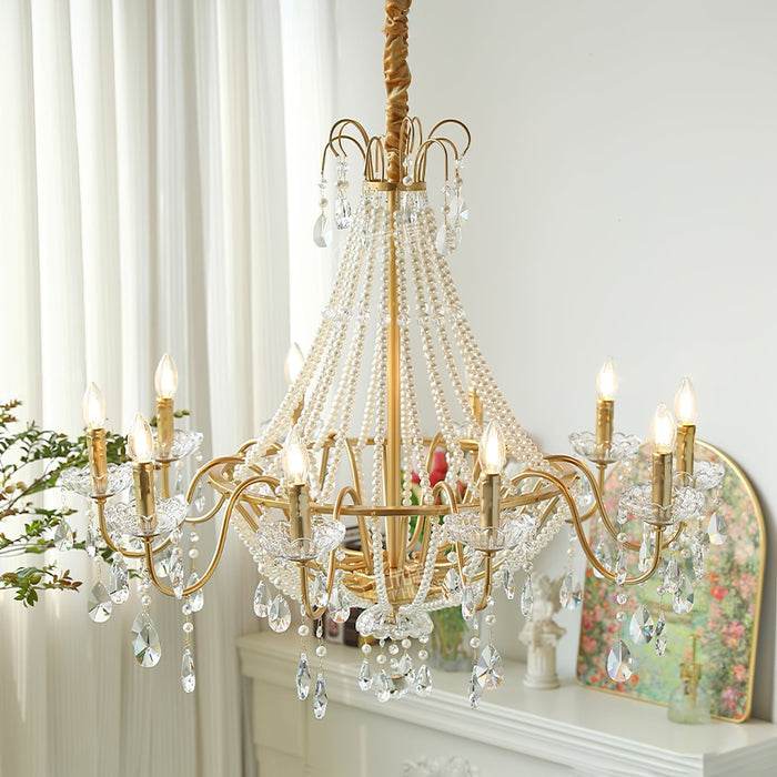 Arcadia Gold Chandelier.