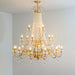 Arcadia Gold Chandelier - Vakkerlight