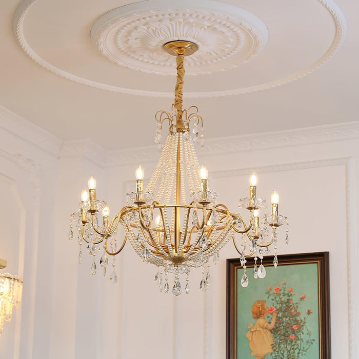 Arcadia Gold Chandelier-DWHOME