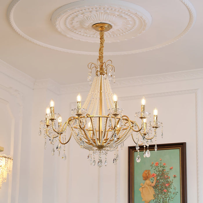 Arcadia Gold Chandelier.