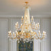 Arcadia Gold Chandelier-DWHOME