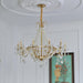 Arcadia Gold Chandelier-DWHOME
