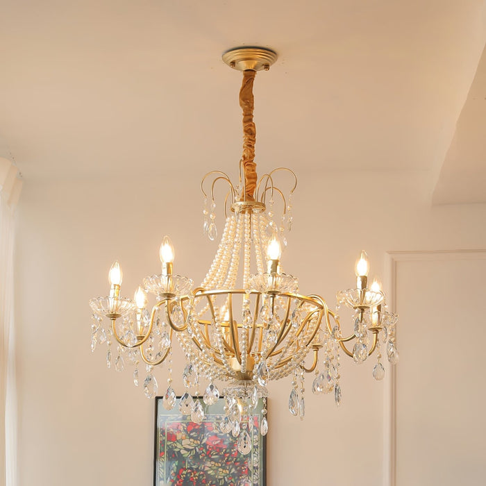 Arcadia Gold Chandelier.