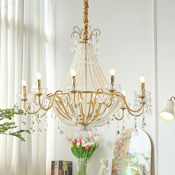 Arcadia Gold Chandelier.