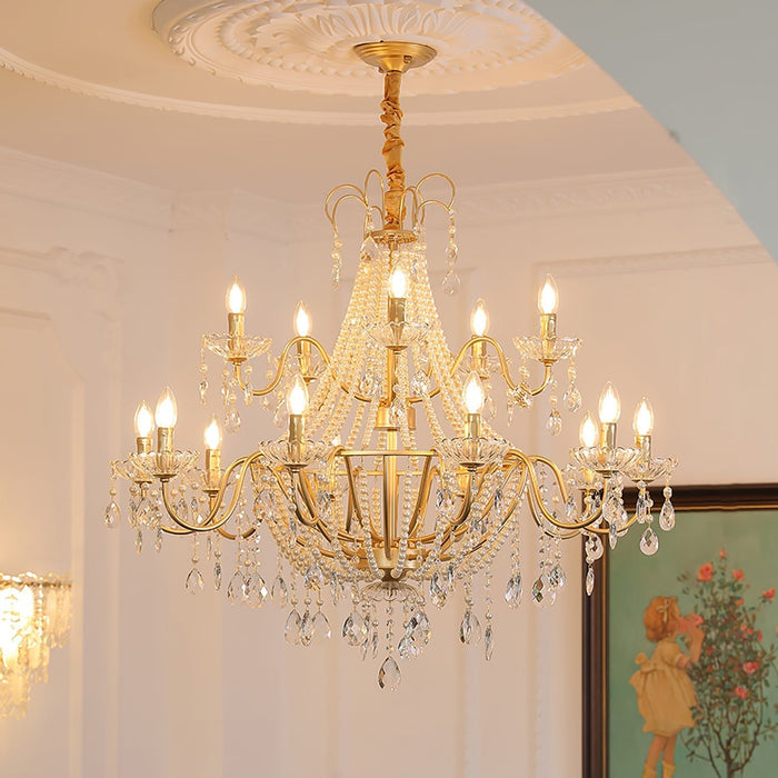 Arcadia Gold Chandelier.