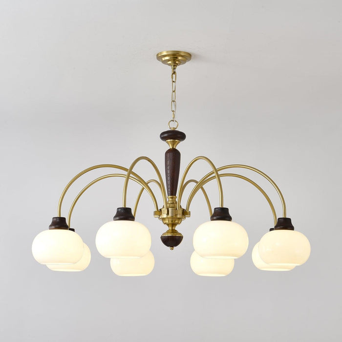 Arched Globe Chandelier-DWHOME