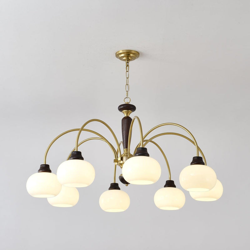 Arched Globe Chandelier-DWHOME