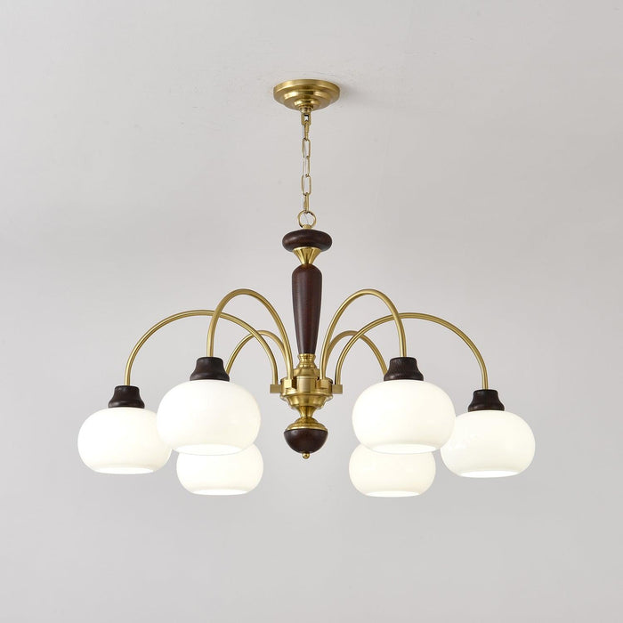 Arched Globe Chandelier-DWHOME