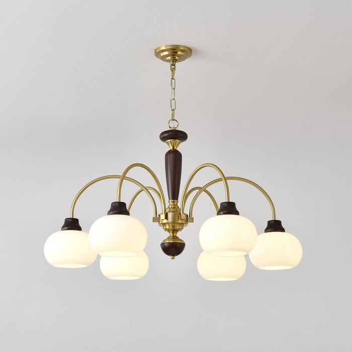 Arched Globe Chandelier-DWHOME
