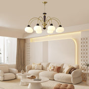 Arched Globe Chandelier-DWHOME