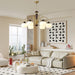 Arched Globe Chandelier-DWHOME