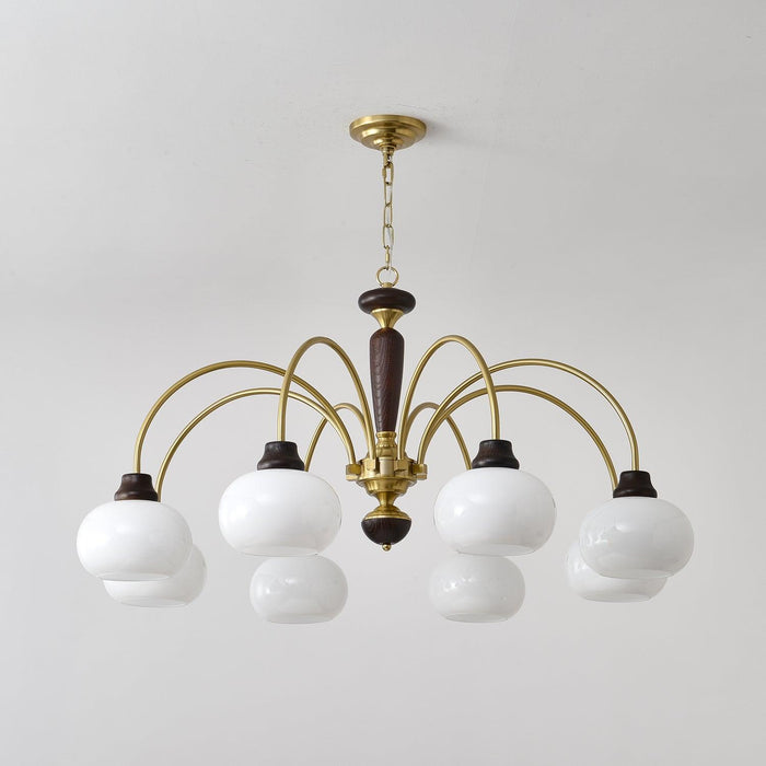 Arched Globe Chandelier-DWHOME