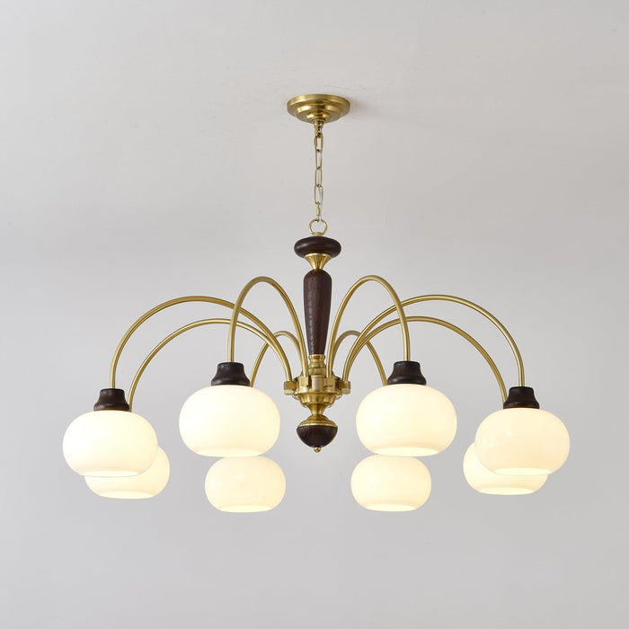 Arched Globe Chandelier-DWHOME