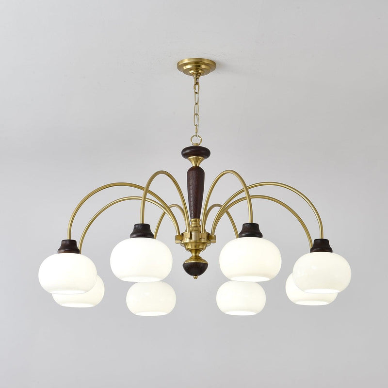 Arched Globe Chandelier-DWHOME