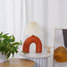 Arched Pleated Table Lamp-DWHOME