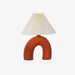 Arched Pleated Table Lamp-DWHOME