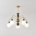 Archway Walnut Color Chandelier - Vakkerlight