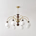 Archway Walnut Color Chandelier - Vakkerlight