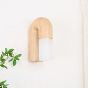 Arcus Wood Wall Lamp-DWHOME