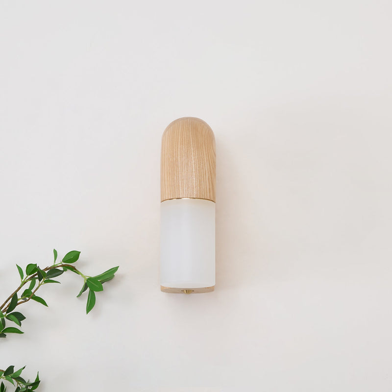 Arcus Wood Wall Lamp-DWHOME