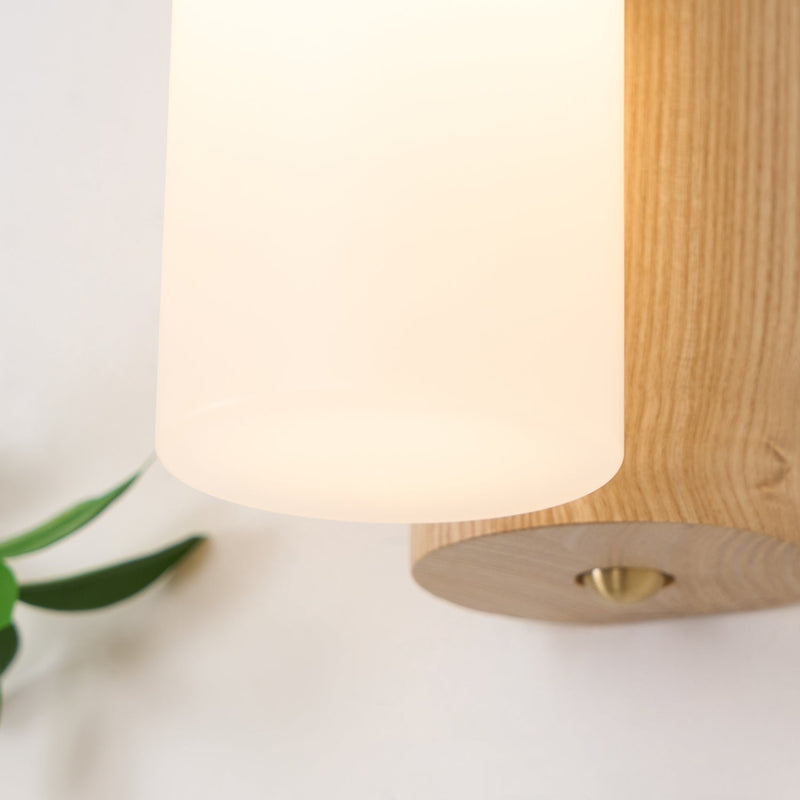 Arcus Wood Wall Lamp-DWHOME