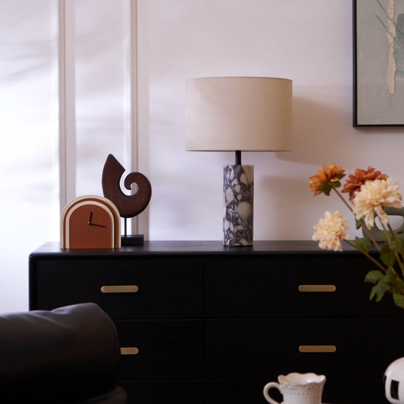 Ardena Marble Table Lamp-DWHOME