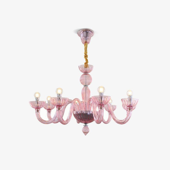 Ares Murano Glass Chandelier.