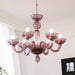 Ares Murano Glass Chandelier.