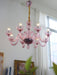 Ares Murano Glass Chandelier.