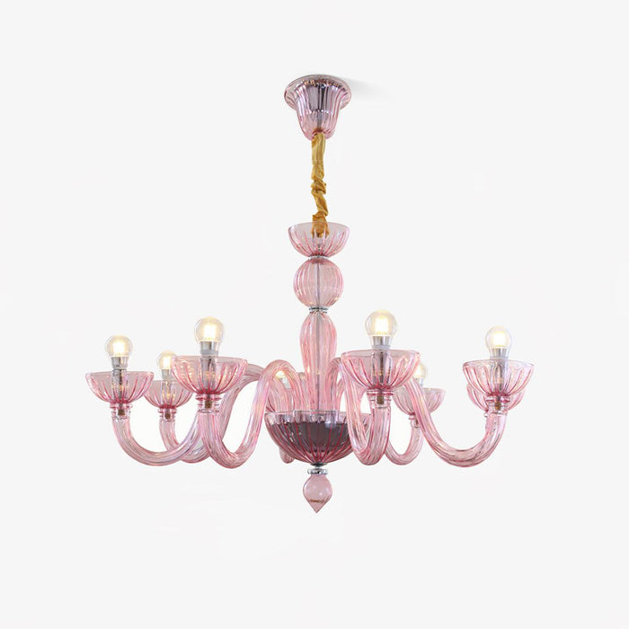 Ares Murano Glass Chandelier.