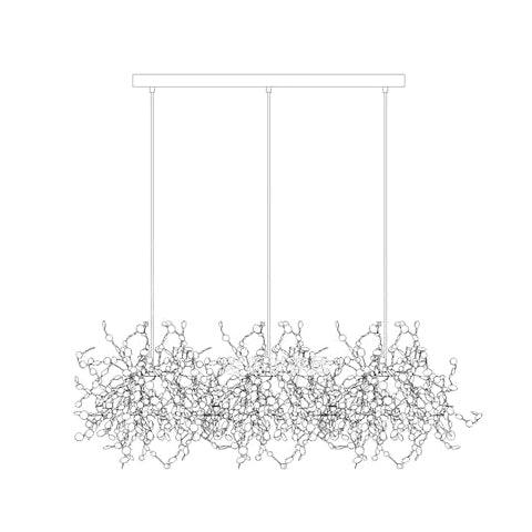 Shimmering Cloud Chandelier - Vakkerlight